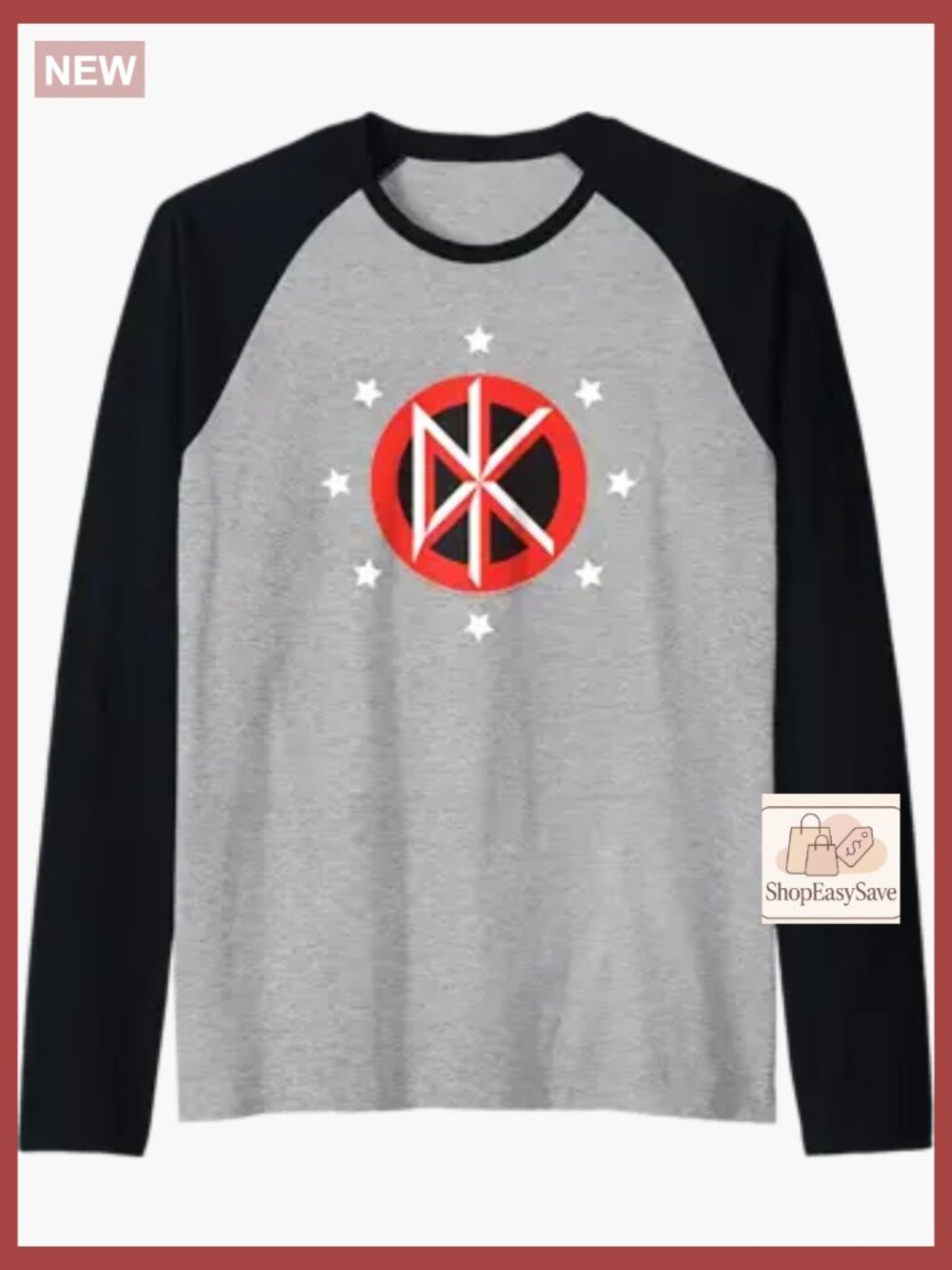 Vintage Punk Band Raglan Baseball Tee Classic Retro Graphic Music Merch